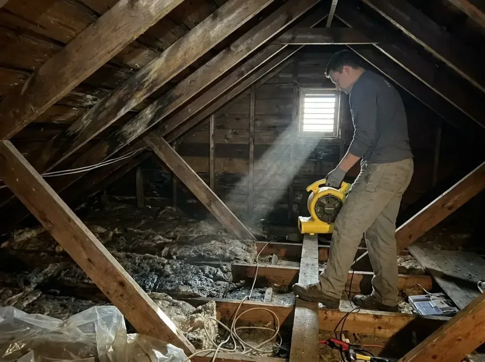 attic-water-damage-drying-proc-007 — frequently asked questions, Emergency Water Extraction & 24/7 Flood Response in Lake Wi…
